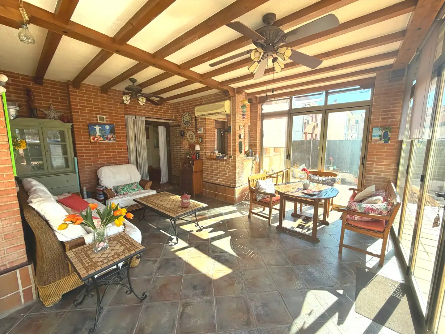 Jardín de Casa o chalet en venta en Azuqueca de Henares con Aire acondicionado, Jardín privado y Trastero