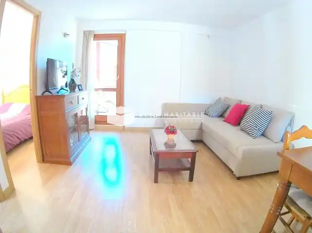 Living room of Flat for rent in Canillo  with Heating, Terrace and Furnished