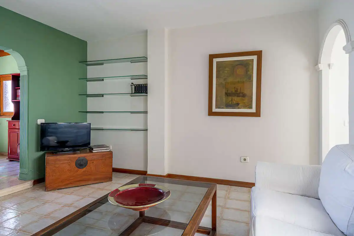 Living room of Flat for sale in Arrecife  with Terrace and Furnished