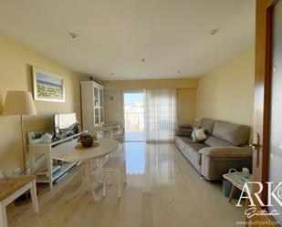 Living room of Attic for sale in Gandia  with Terrace, Furnished and Balcony