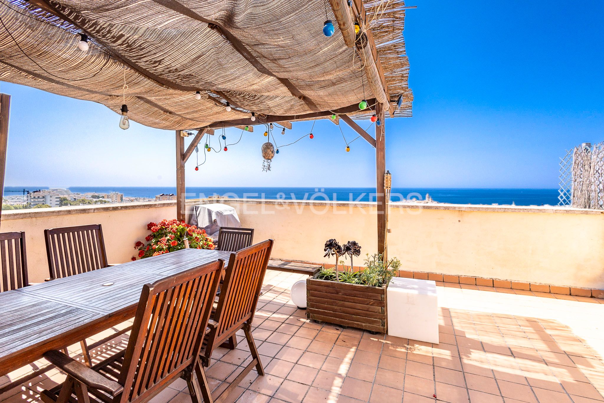 Terrace of Duplex for sale in Sitges  with Heating