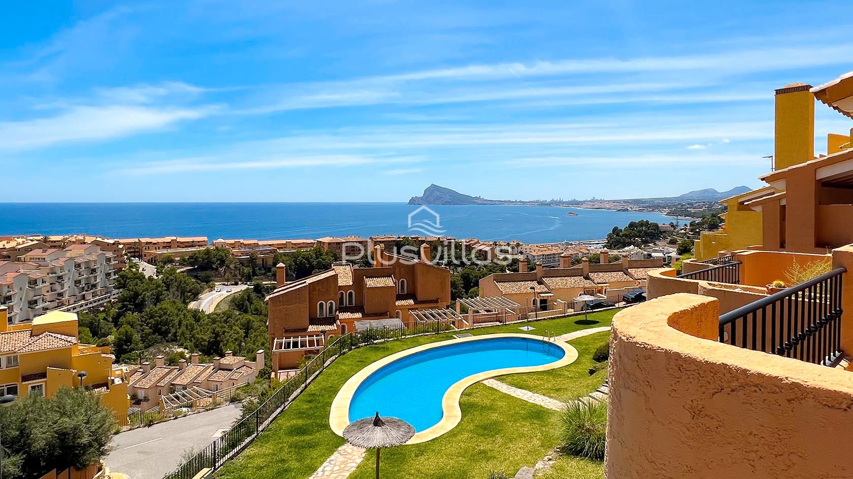 Vista exterior de Apartament en venda en Altea