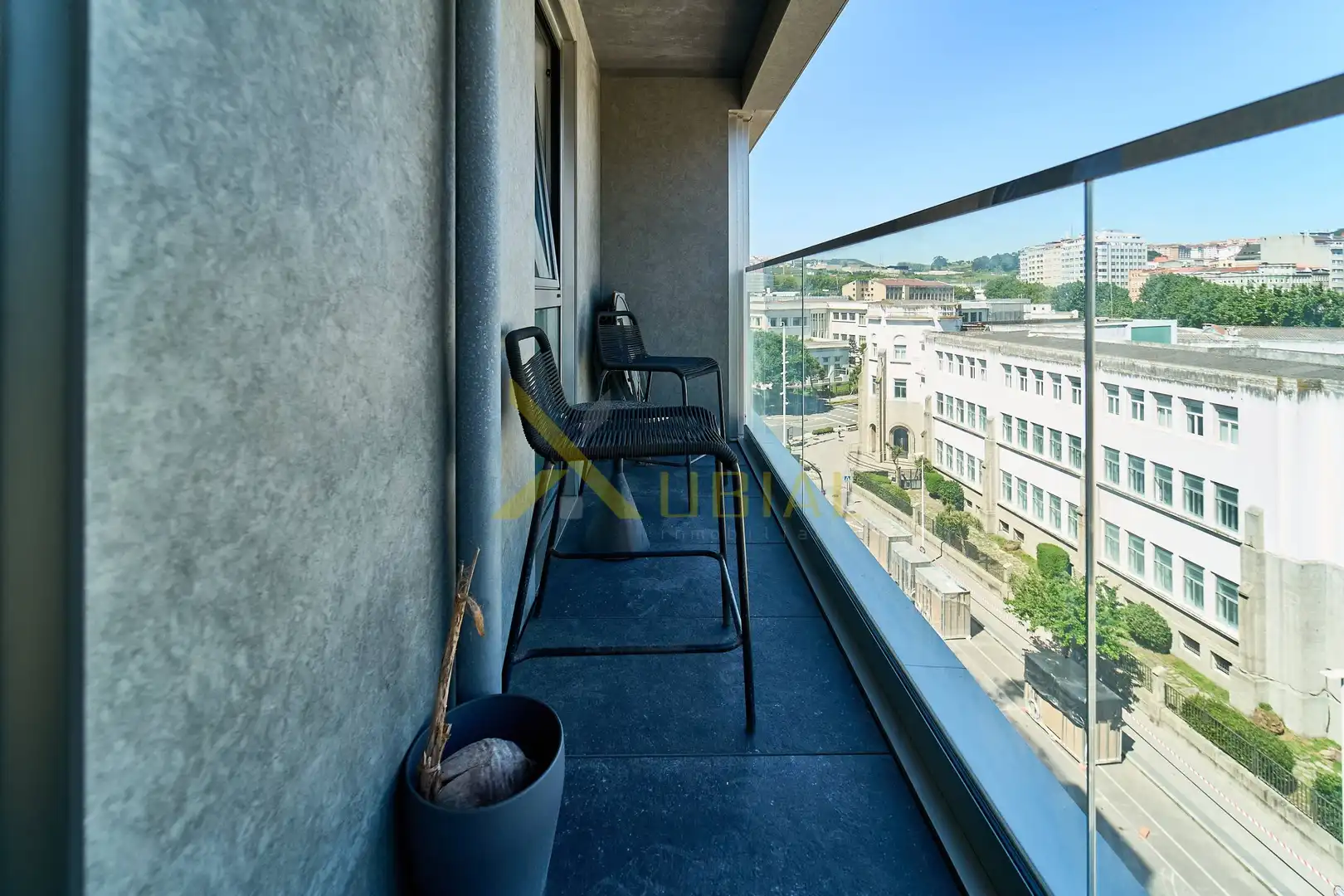 Balcony of Flat for sale in A Coruña Capital   with Storage room, Furnished and Balcony
