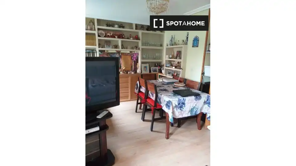 Dining room of Flat for rent in Madrid  with Air Conditioner, Heating and Furnished