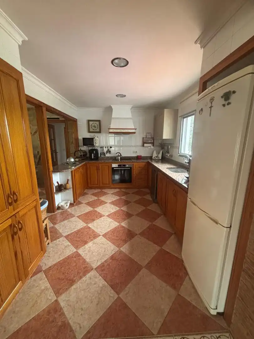 Kitchen of Houses for sale in Simat de la Valldigna  with Air Conditioner, Heating and Swimming Pool