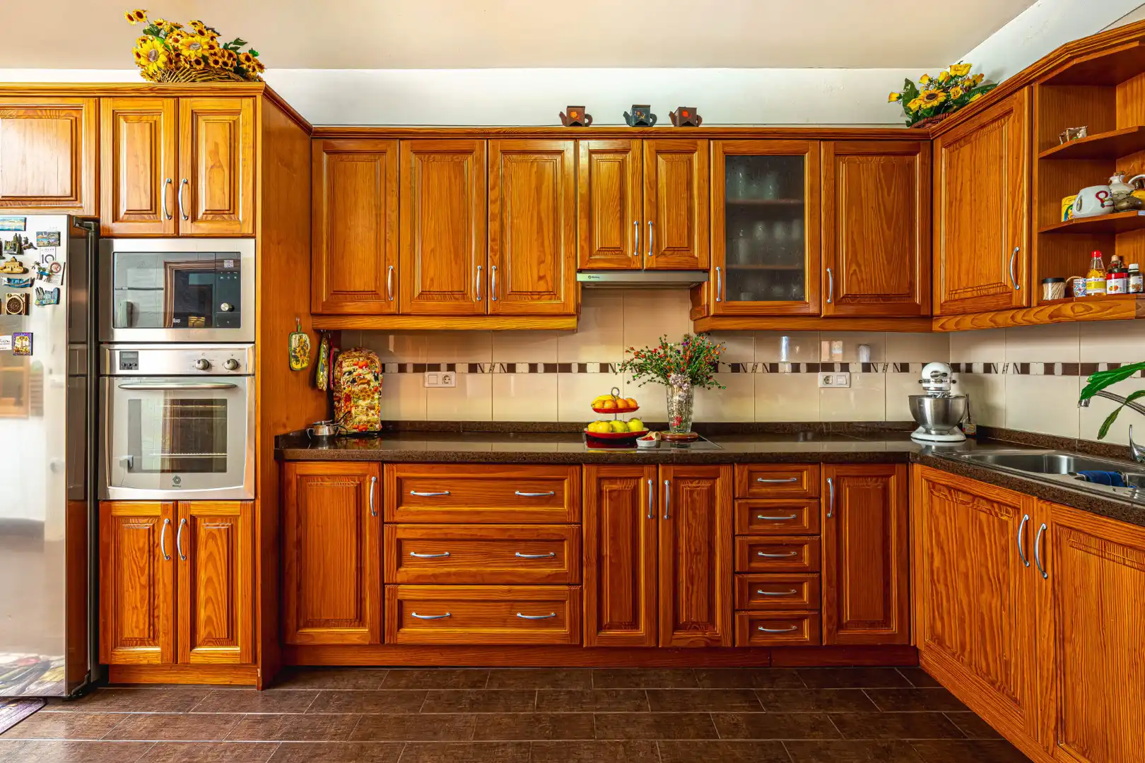 Cocina de Casa adosada en venta en San Cristóbal de la Laguna con Jardín privado, Terraza y Trastero