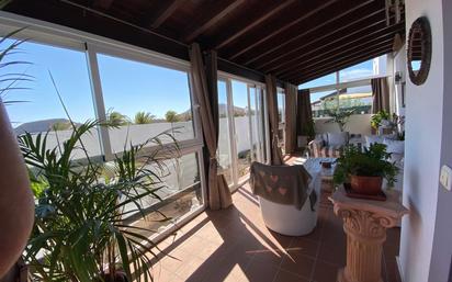 Terrace of House or chalet for sale in La Oliva  with Private garden and Swimming Pool