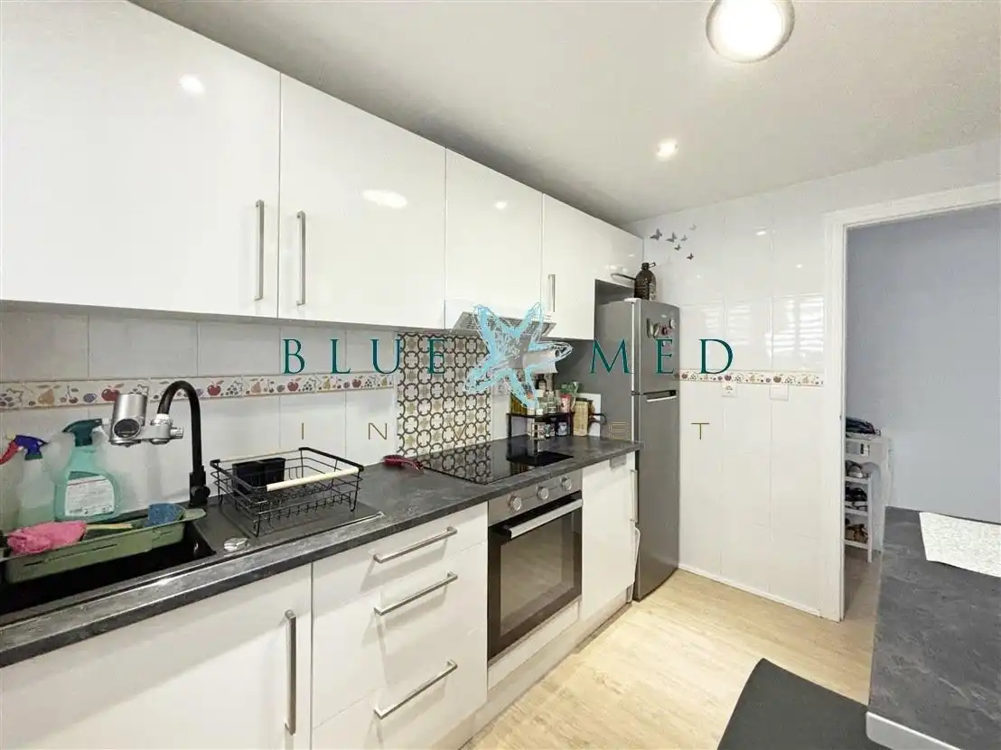 Cuina de Apartament en venda en Mazarrón amb Aire condicionat, Calefacció i Terrassa