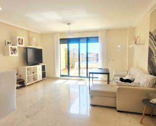 Living room of Flat for sale in Benalmádena  with Air Conditioner, Oven and Washing machine