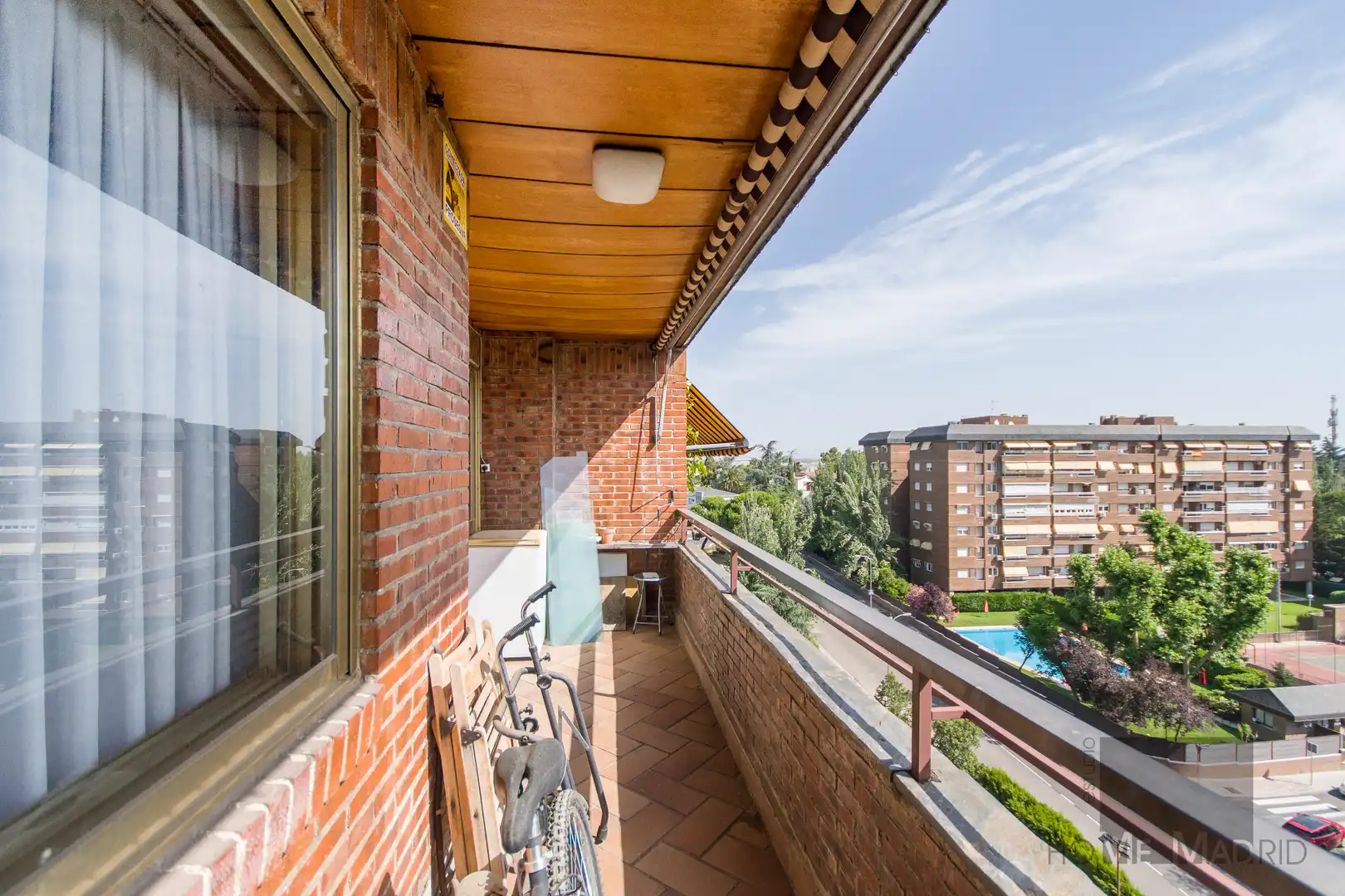 Balcony of Attic for sale in Madrid  with Air Conditioner, Heating and Terrace