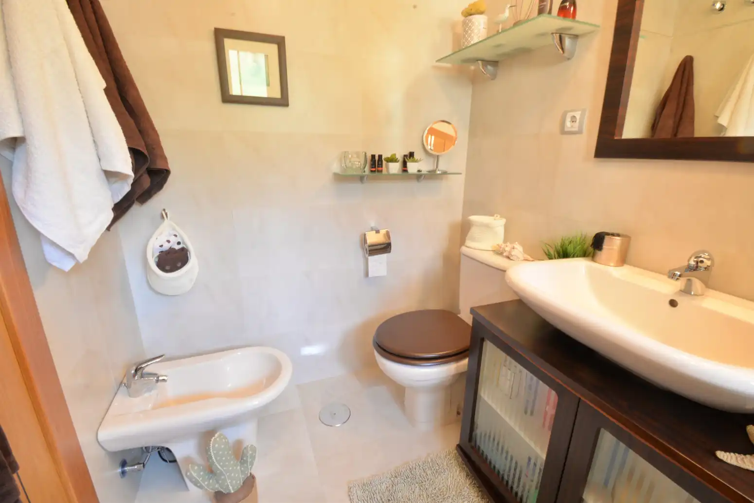 Baño de Casa adosada en venta en Morcín con Calefacción, Jardín privado y Terraza
