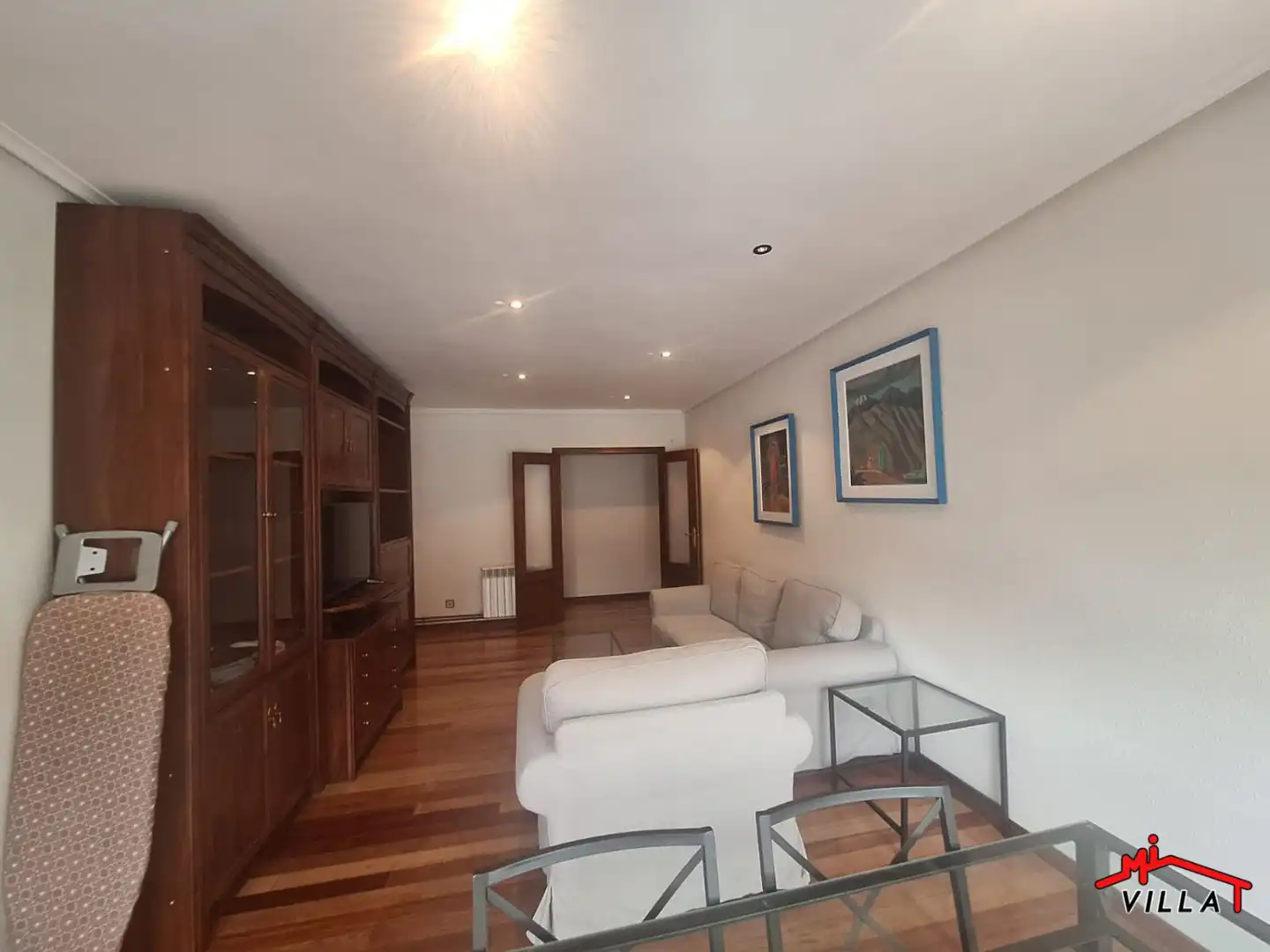 Sala de estar de Piso de alquiler en Ramales de la Victoria con Calefacción, Amueblado y Balcón