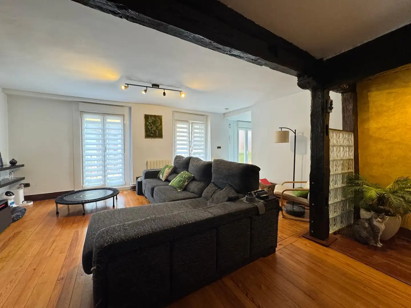 Living room of Flat for sale in Tolosa  with Heating, Furnished and Oven