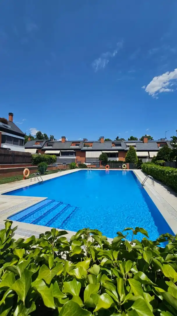 Piscina de Casa o chalet para compartir en Madrid con Jardín privado, Parquet y Terraza