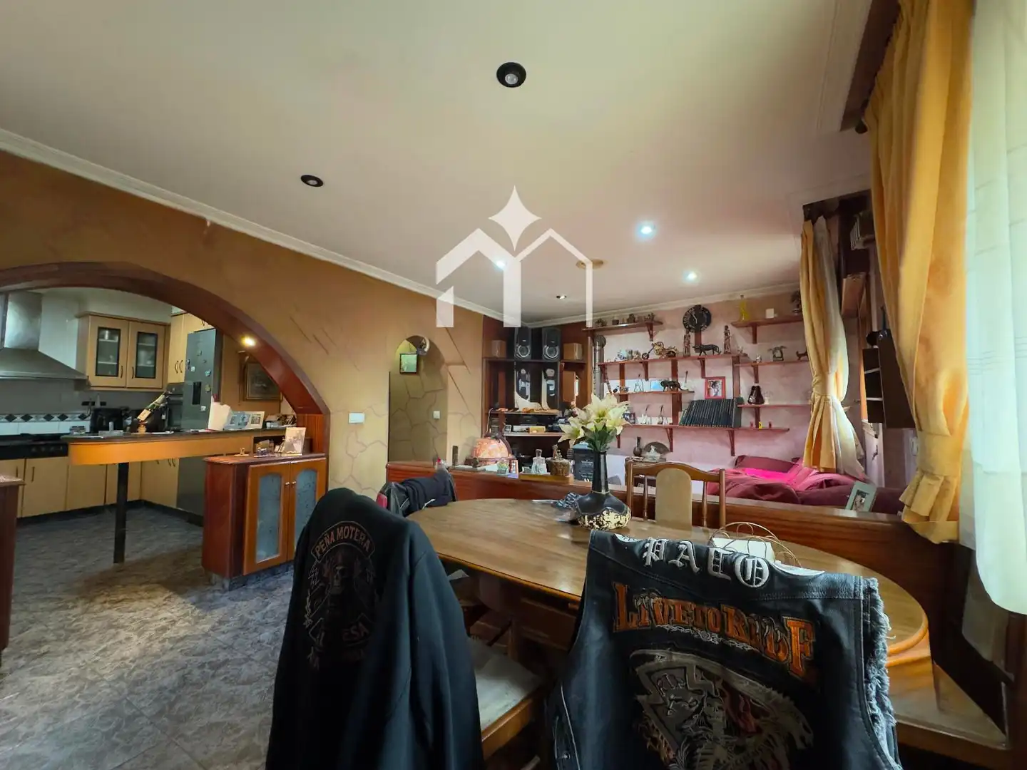 Comedor de Casa o chalet en venta en Moaña con Calefacción, Terraza y Amueblado