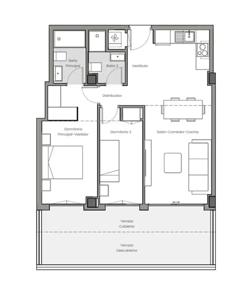 Apartment with pool for sale in Mojácar Playa - Las Ventanicas - La Paratá, imagen 20