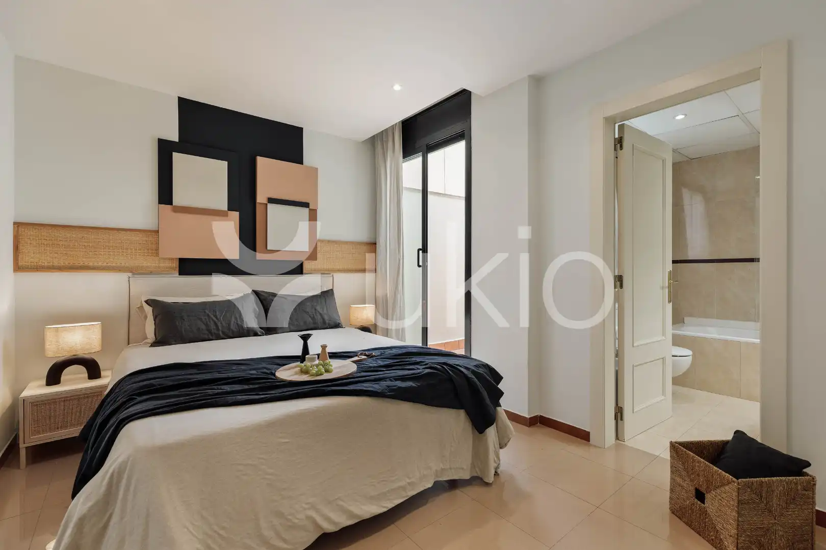 Bedroom of Apartments for rent in Barcelona  with Air Conditioner, Heating and Furnished