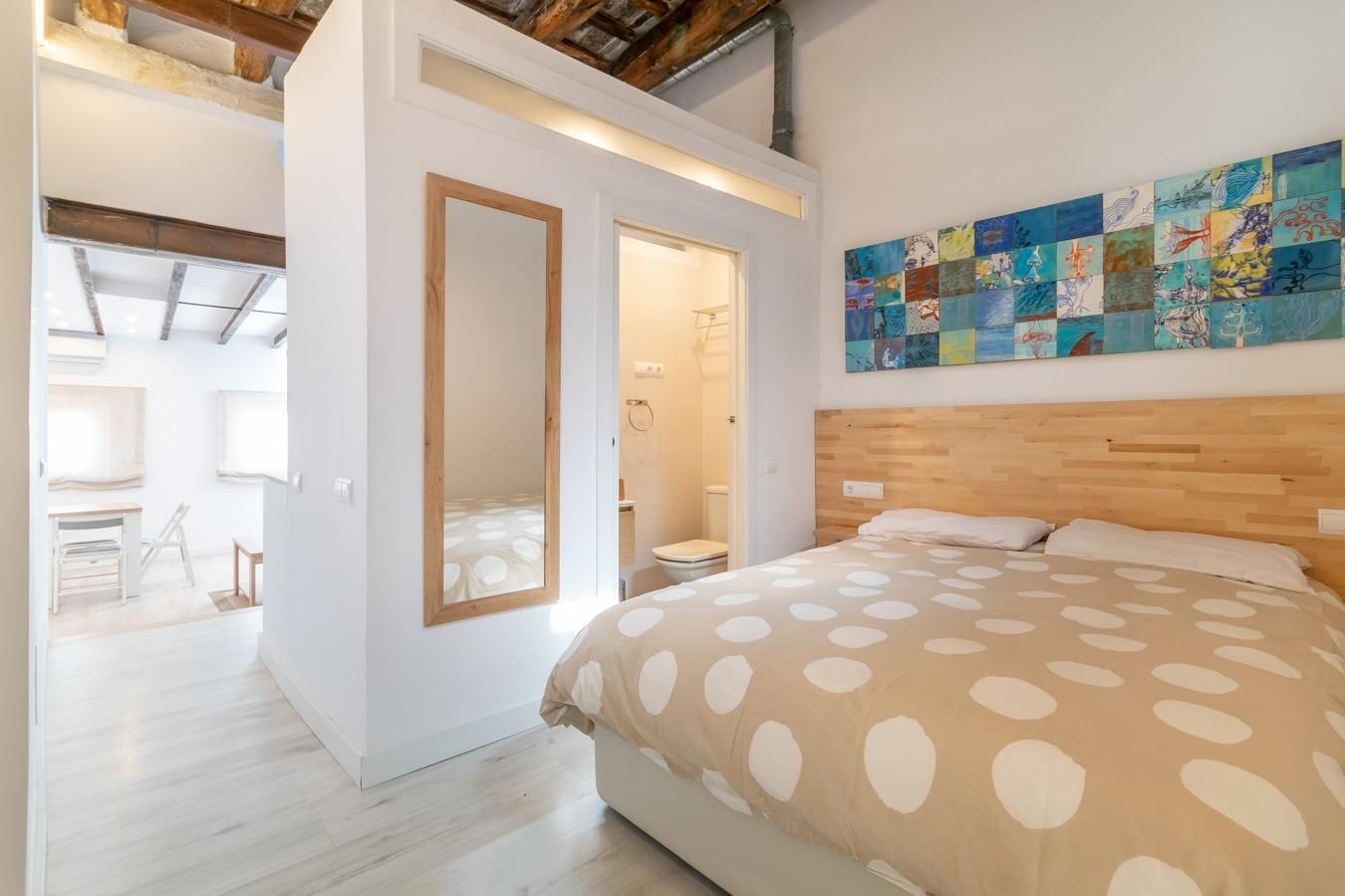 Dormitori de Àtic en venda en  Barcelona Capital amb Calefacció i Terrassa