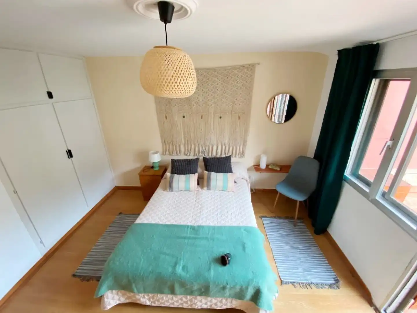 Bedroom of Flat for rent in Alfoz de Lloredo  with Heating and Furnished