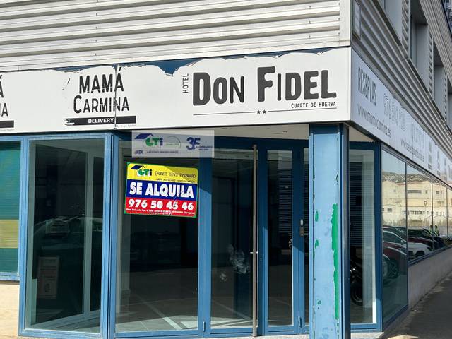 Local comercial en Alquiler en C /IGNACIO ZAPATA esq. C/ R&#xCD;O EBRO en Cuarte de Huerva