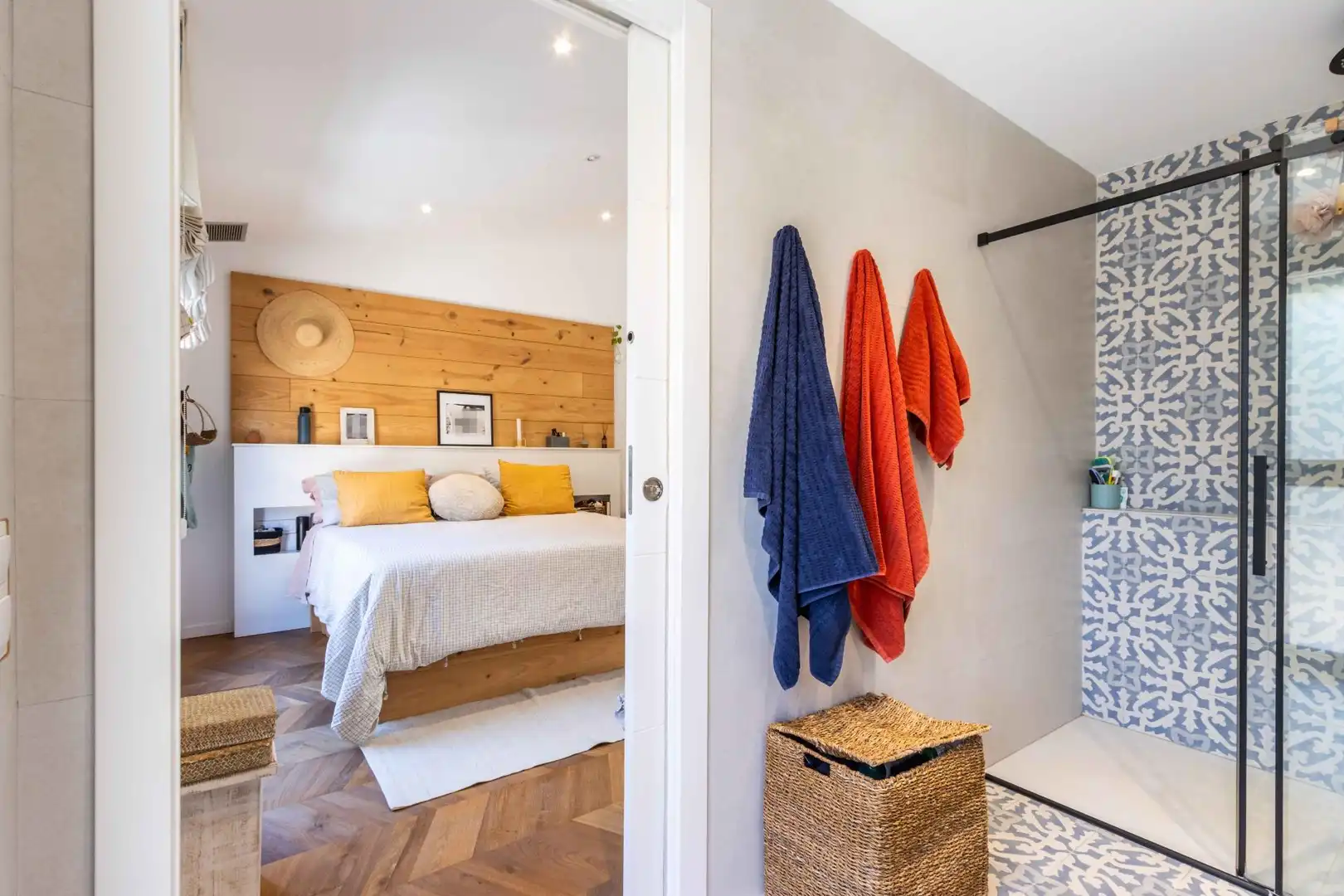 Dormitori de Casa o xalet en venda en Sant Llorenç Savall amb Calefacció, Jardí privat i Parquet