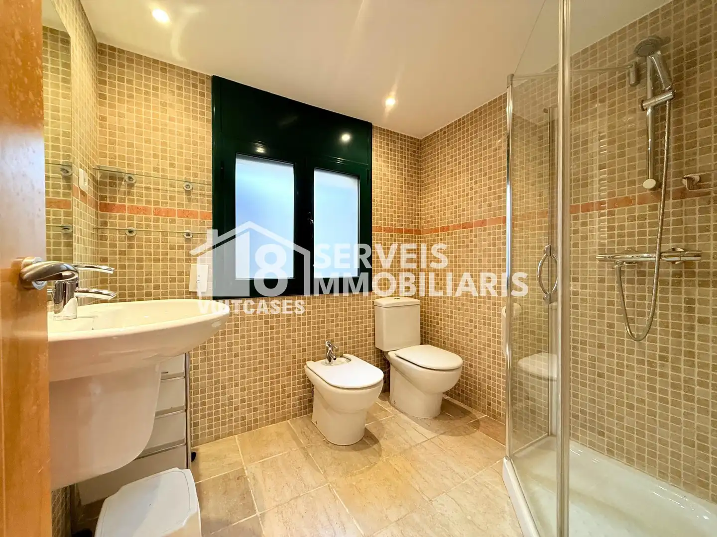 Baño de Casa o chalet en venta en Sant Vicenç de Montalt con Calefacción, Jardín privado y Piscina
