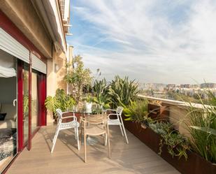 Terrace of Flat to rent in  Barcelona Capital  with Air Conditioner