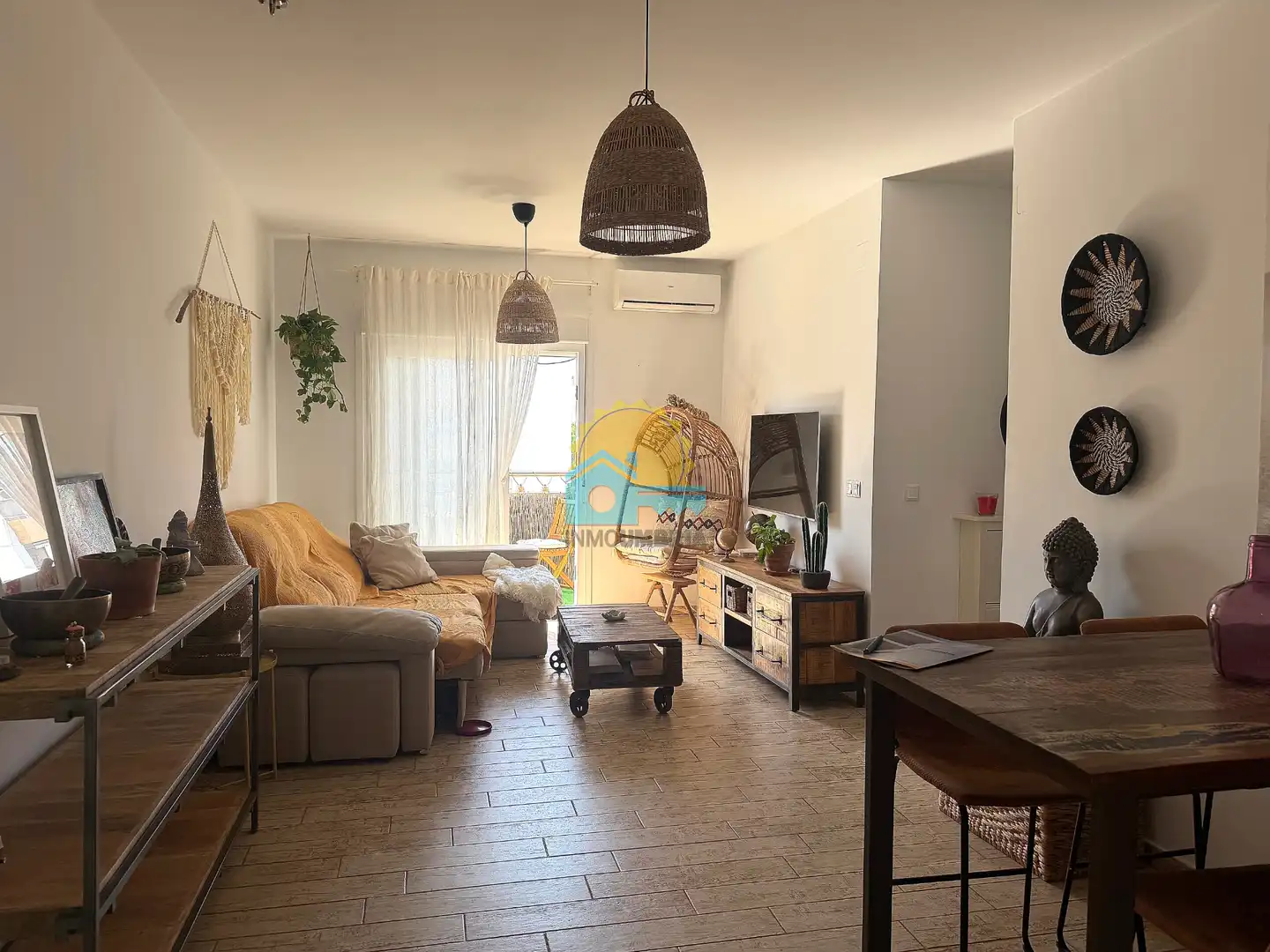 Wohnzimmer von Wohnung zum Verkauf in Punta Umbría mit Klimaanlage, Terrasse und Abstellraum