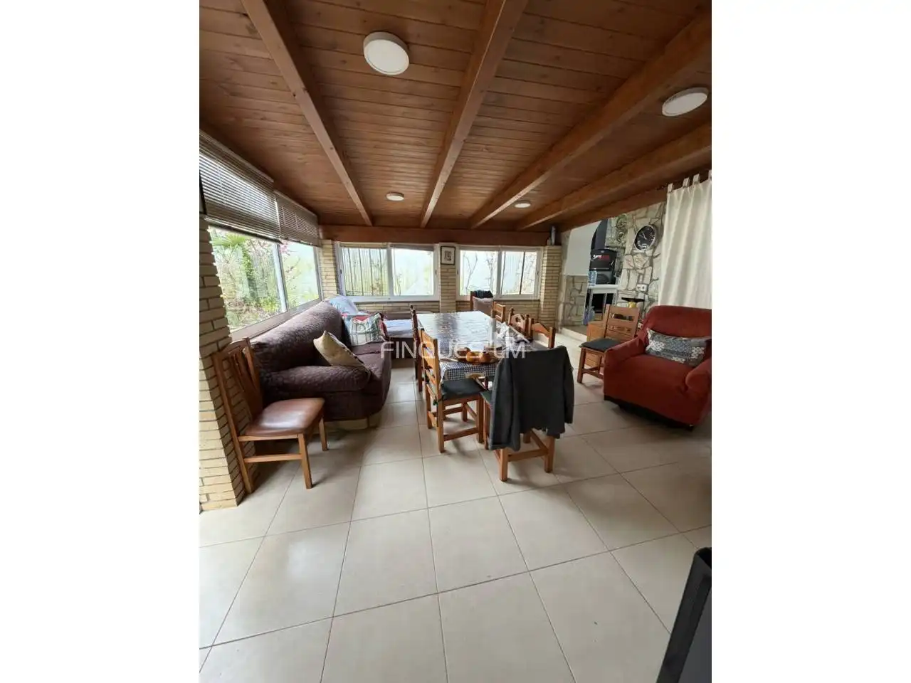 Comedor de Casa o chalet en venta en Vidreres con Aire acondicionado, Jardín privado y Terraza