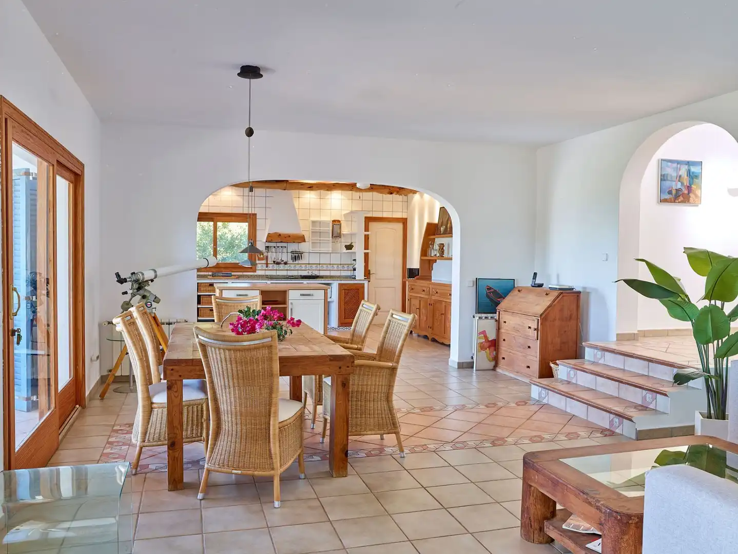 Kitchen of Houses for sale in Sant Josep de sa Talaia  with Air Conditioner, Heating and Private garden