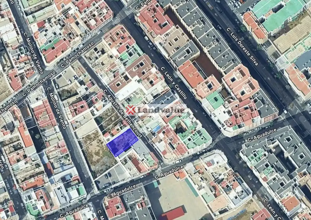 Vista exterior de Residencial en venda en Las Palmas de Gran Canaria