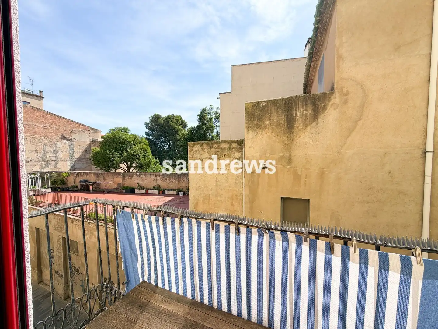 Balcony of Flat for sale in Figueres  with Heating