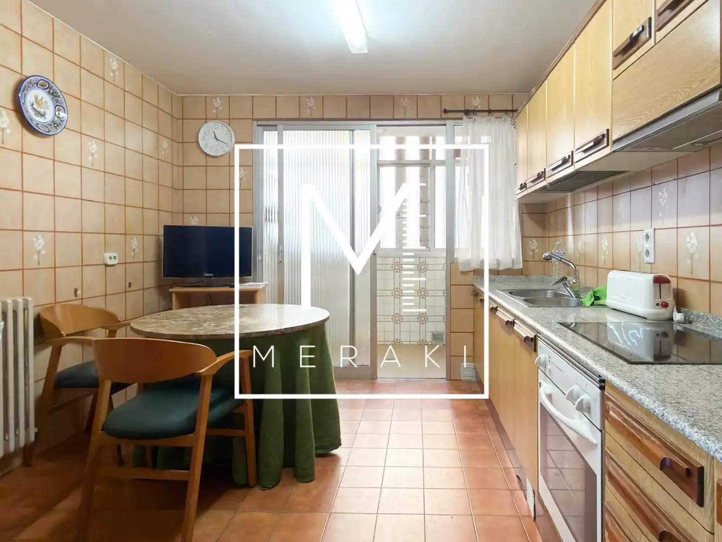 Küche von Wohnung zum Verkauf in Albacete mit Heizung, Terrasse und Abstellraum