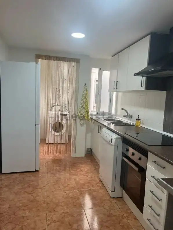 Kitchen of Flat for sale in Valencia  with Air Conditioner, Balcony and Internet