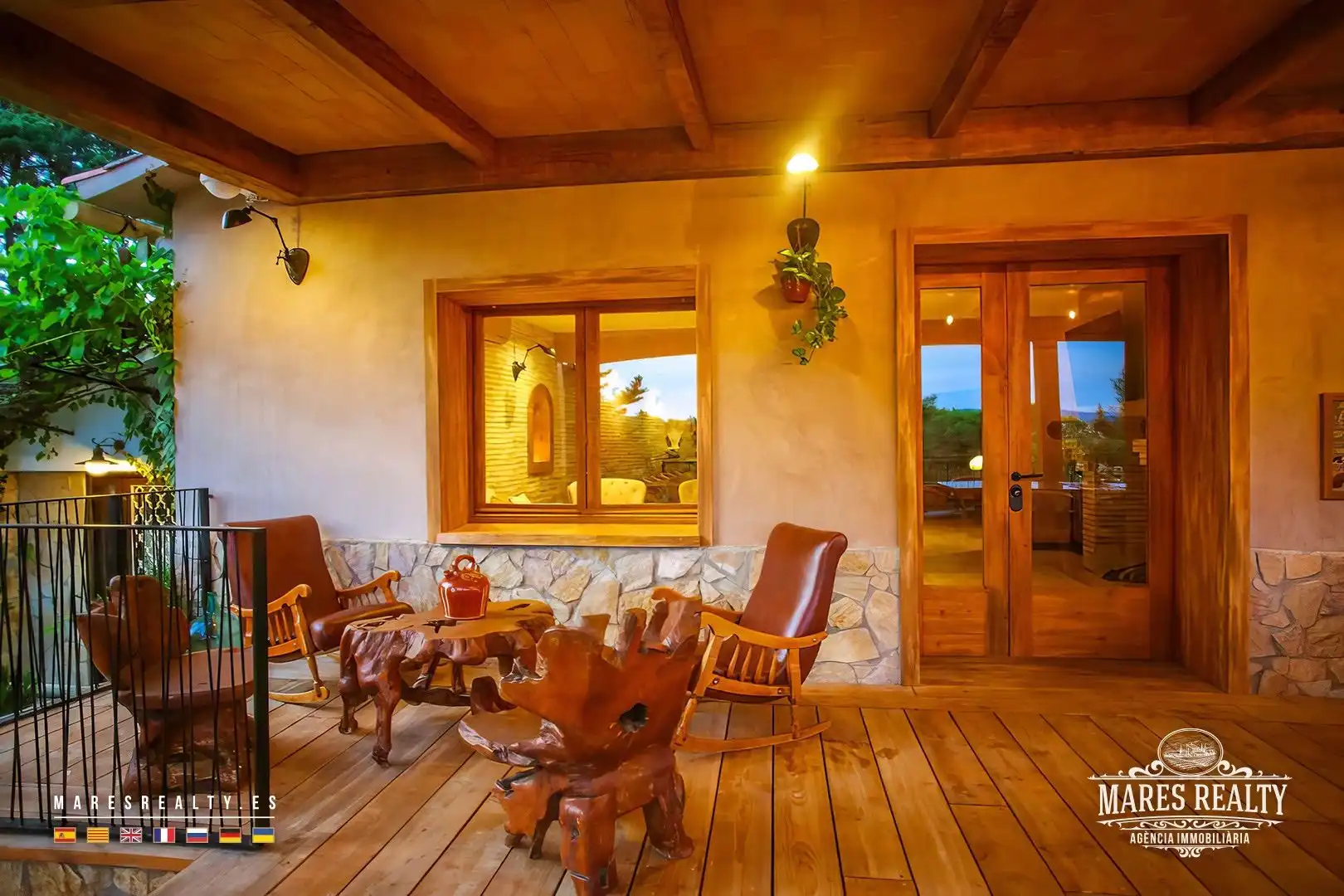 Terrasse von Country house zum Verkauf in Vidreres mit Heizung, Privatgarten und Abstellraum
