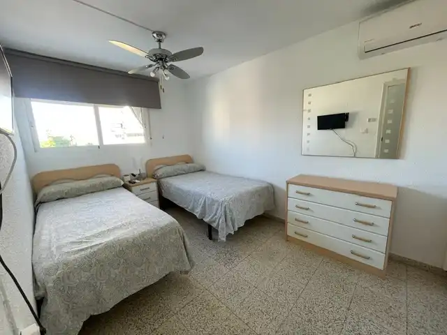 Bedroom of Flat for rent in Alicante / Alacant  with Air Conditioner, Heating and Furnished