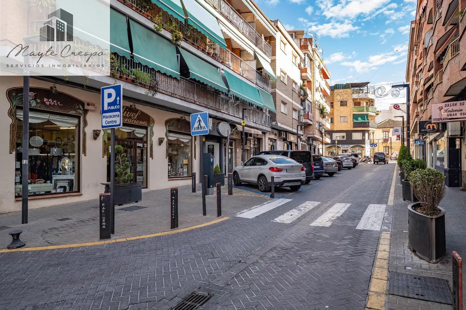 Vista exterior de Piso en venta en Maracena con Aire acondicionado, Amueblado y Balcón