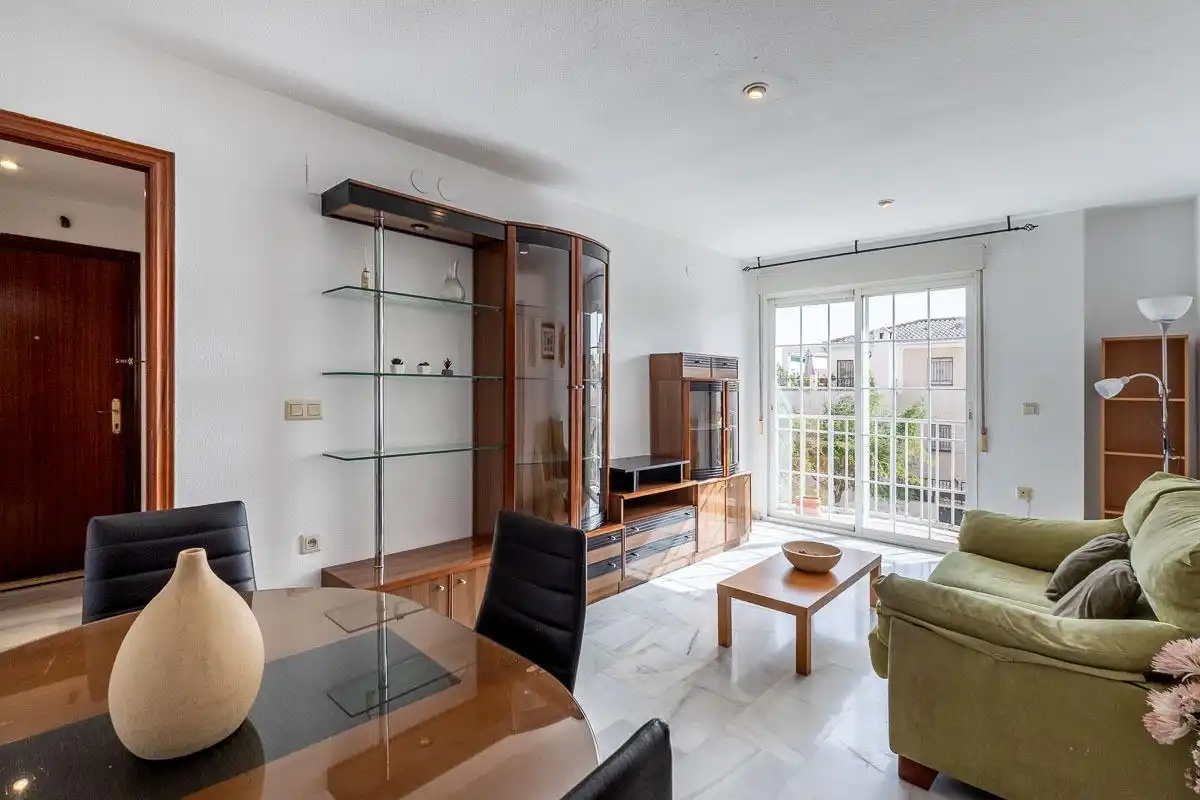 Living room of Flat for sale in Granada  with Balcony