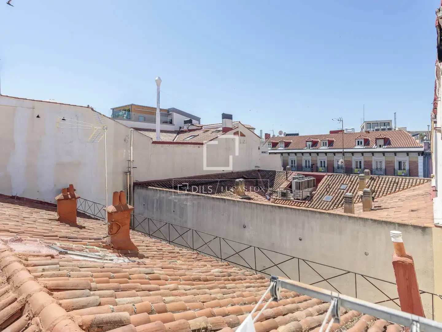 Terrasse von Dachboden zur Miete in Villar y Velasco mit Klimaanlage und Möbliert