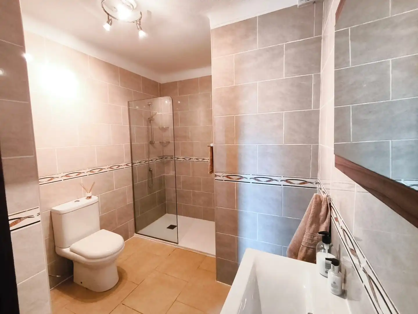 Baño de Casa o chalet en venta en Mojácar con Aire acondicionado, Calefacción y Terraza