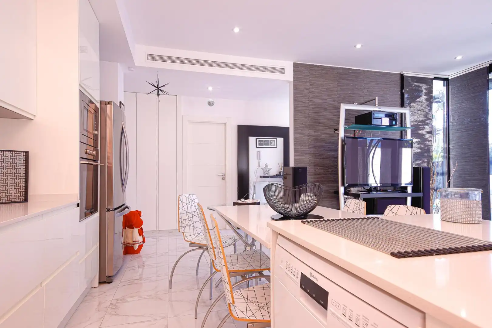 Kitchen of Houses for rent in San Javier  with Air Conditioner, Heating and Private garden