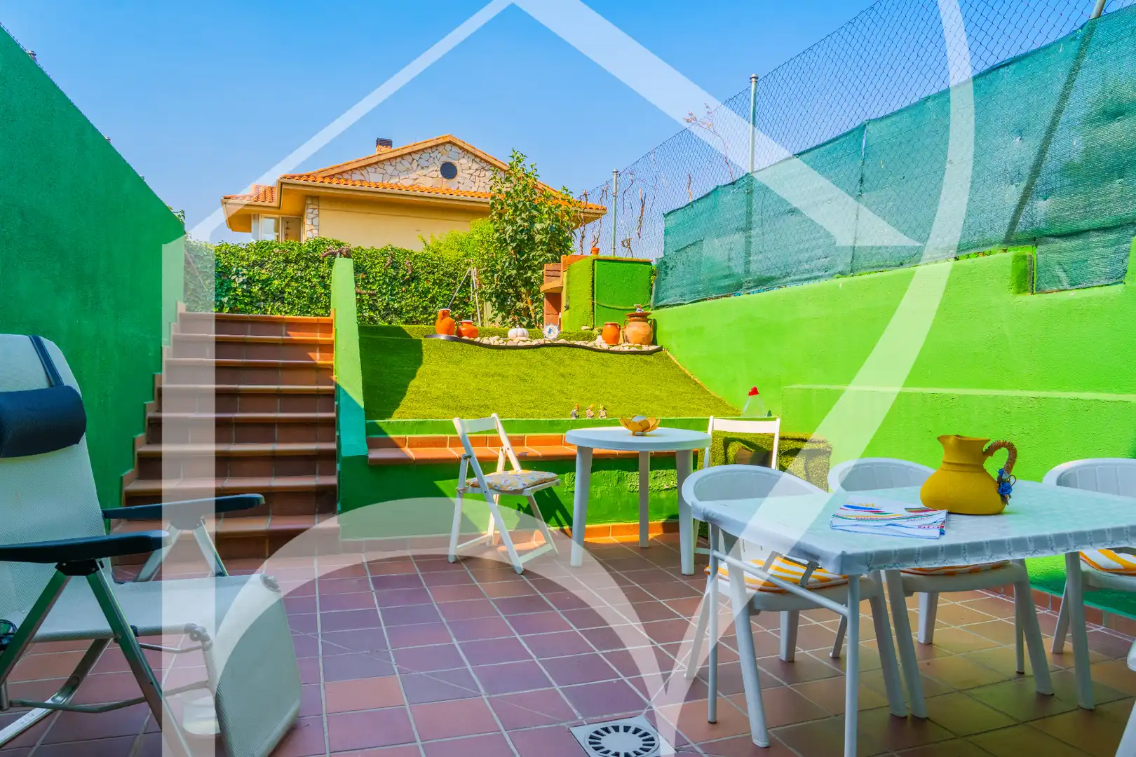 Terrace of Detached homes for sale in Carrascal de Barregas  with Heating, Private garden and Community pool