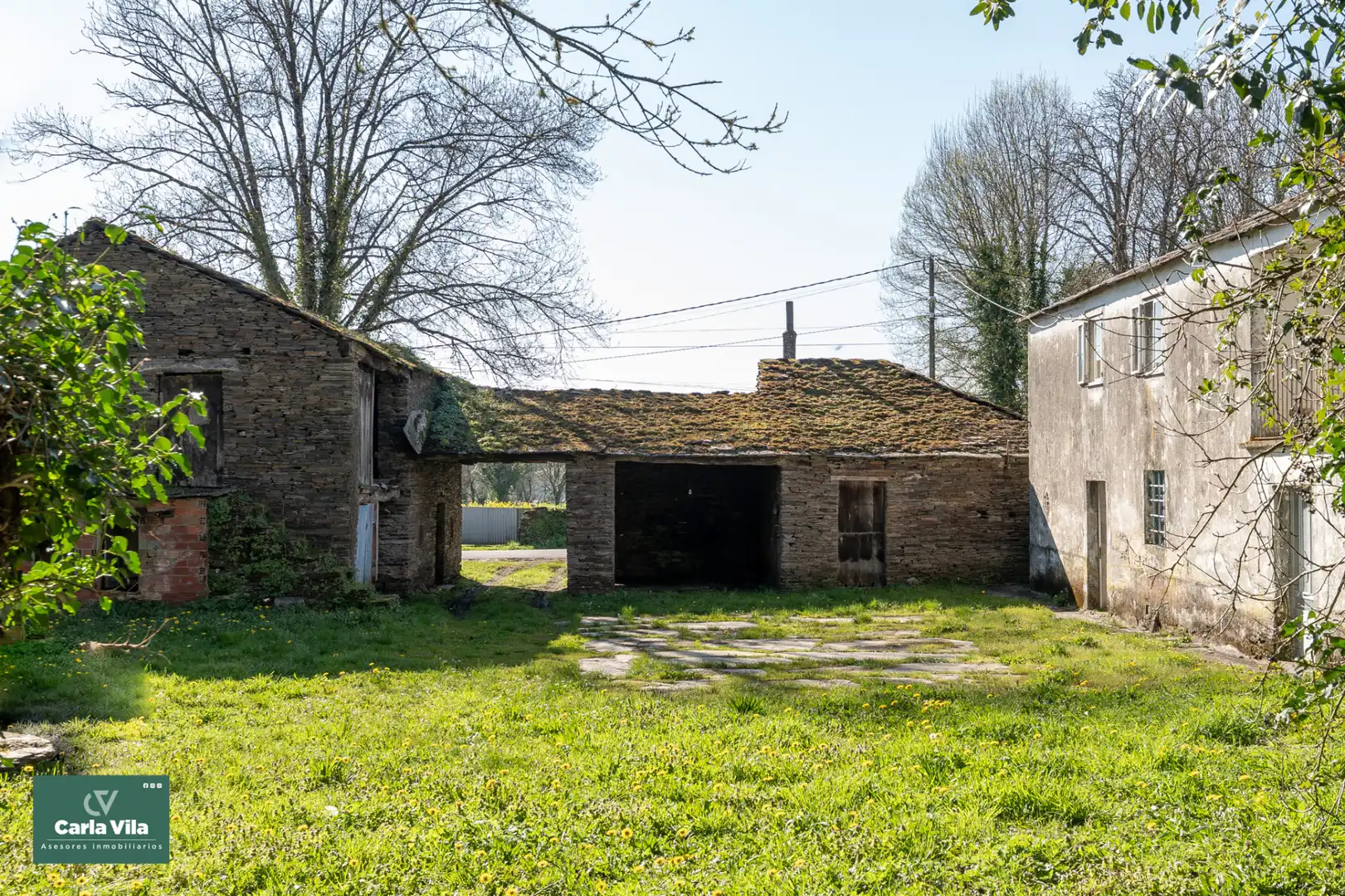 Vista exterior de Finca rústica en venta en Lugo con Jardín privado y Balcón