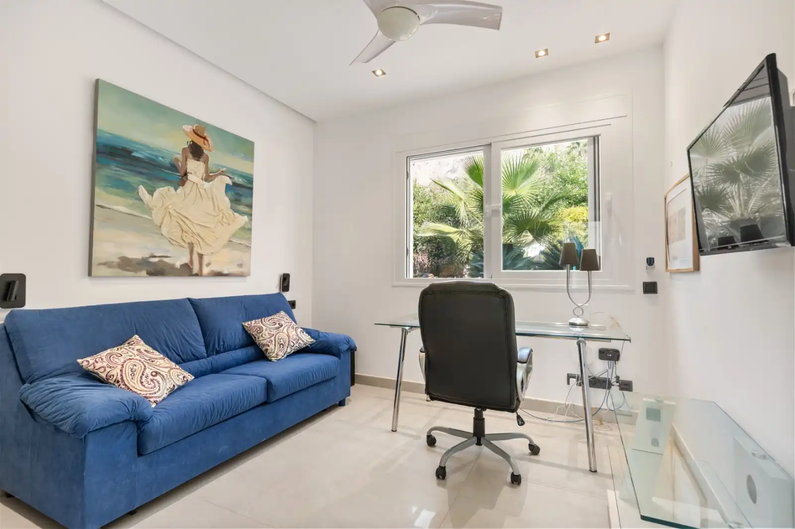 Sala d'estar de Casa o xalet en venda en Jávea / Xàbia amb Aire condicionat, Calefacció i Jardí privat