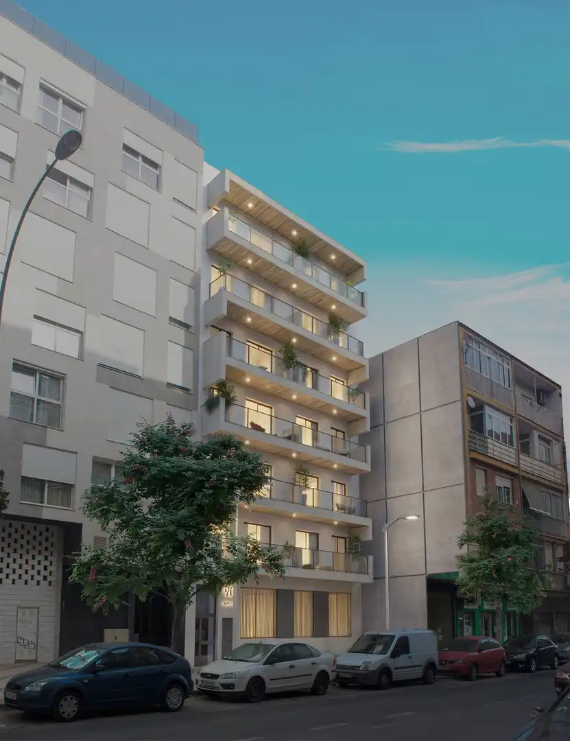 Vista exterior de Apartament en venda en Málaga amb Aire condicionat i Terrassa