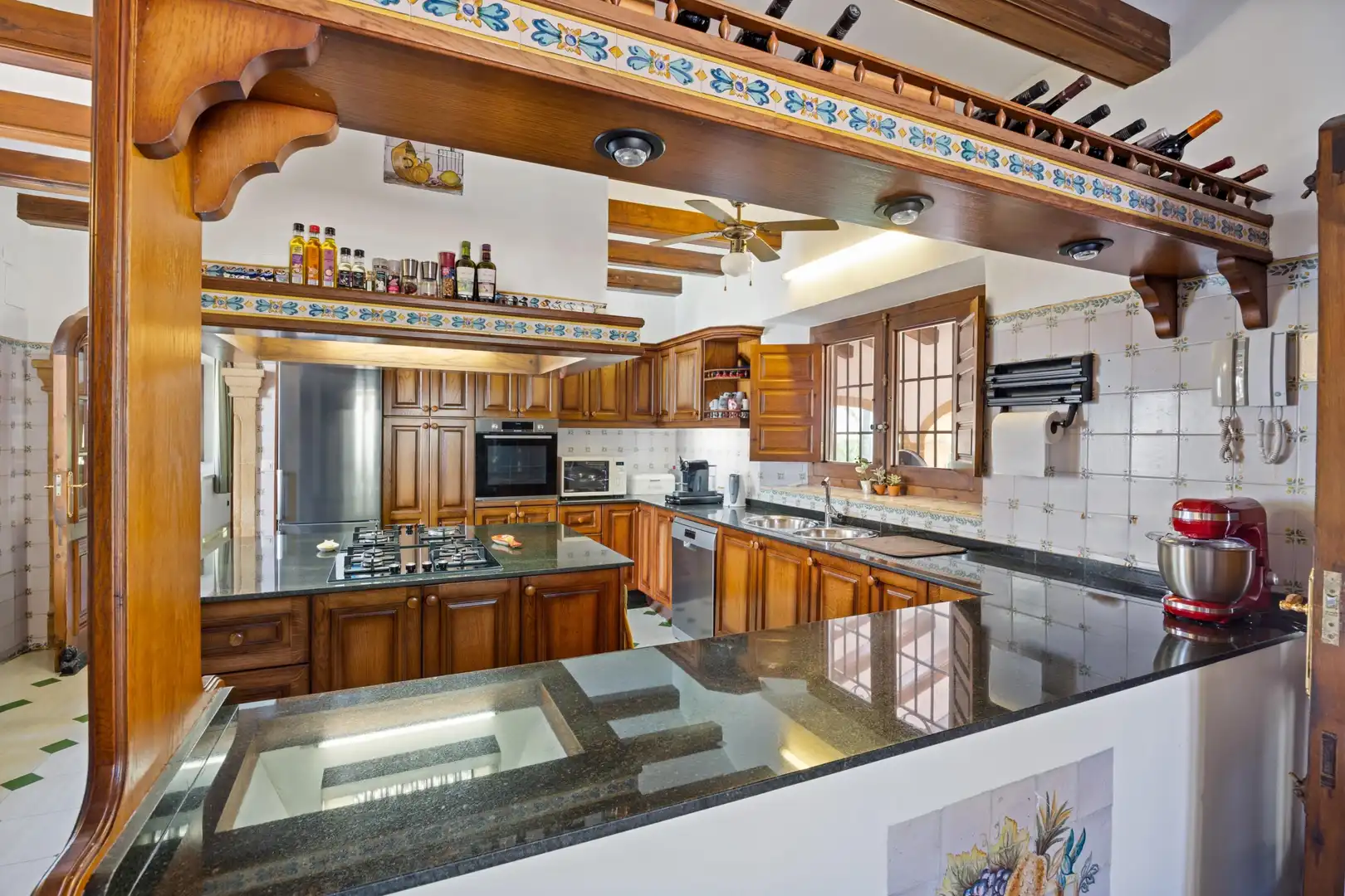 Kitchen of Houses for sale in Jávea / Xàbia  with Air Conditioner, Terrace and Storage room