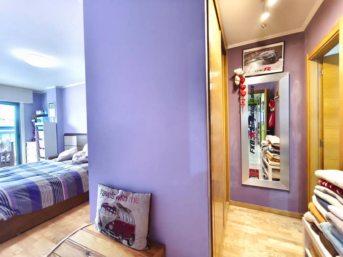 Schlafzimmer von Wohnung zum Verkauf in Ames mit Heizung, Abstellraum und Möbliert