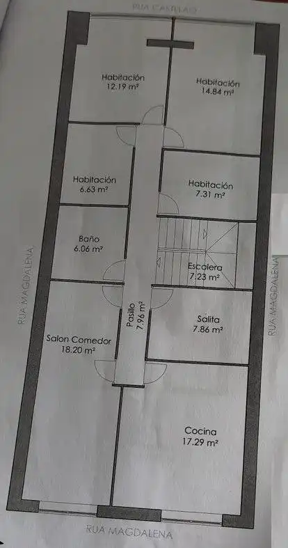 Casa adosada en venta en Cee con Terraza y Trastero