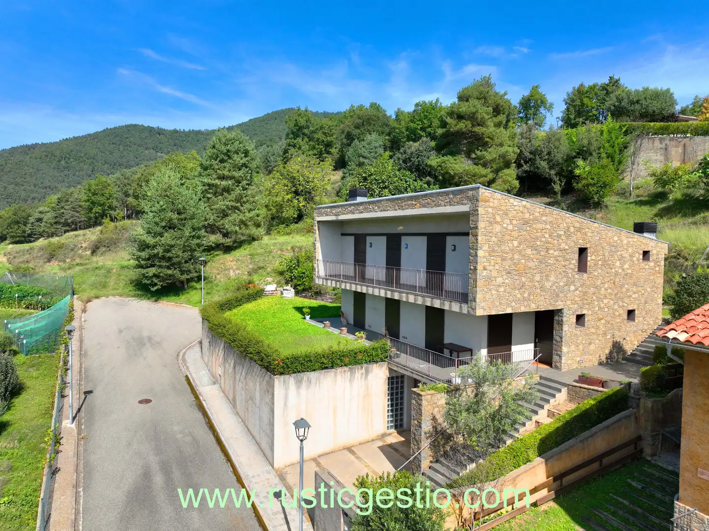 Vista exterior de Casa o chalet en venta en Borredà con Aire acondicionado, Calefacción y Jardín privado