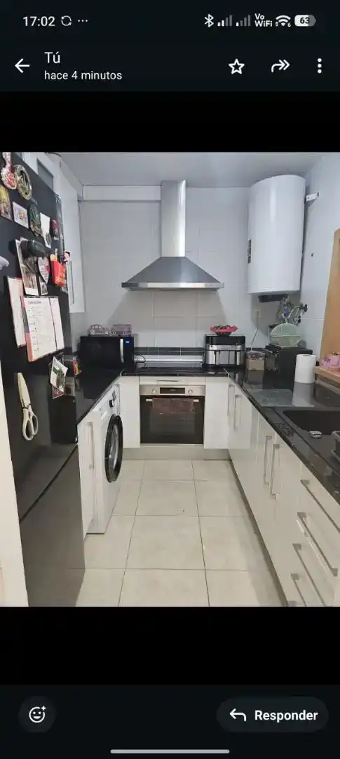 Kitchen of Flat for sale in Roquetas de Mar ciudad